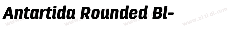 Antartida Rounded Bl字体转换 Antartida Rounded Bl字体转换